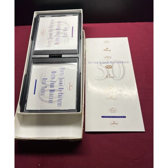 Mercury Fifty Years of Country Music 3 CD Box Set by Various Artists - Picture 3 of 6